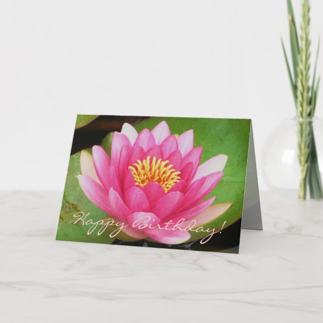 Waterlily Card (Front)