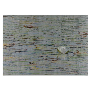 Waterlily Lake Wildflower Cutting Board