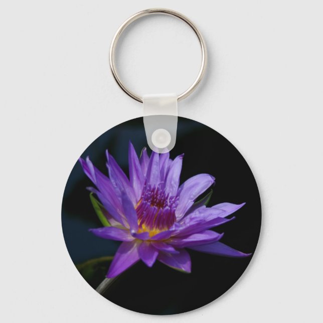 Waterlily Lotus Keychain (Front)