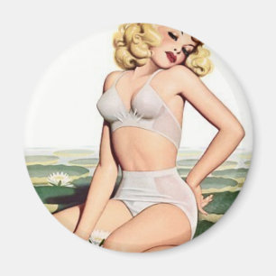 Waterlily Magnet