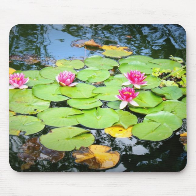 Waterlily Mouse Pad (Front)