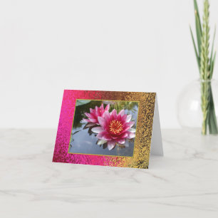 Waterlily Note Card