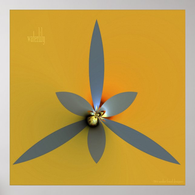 waterlily poster (Front)