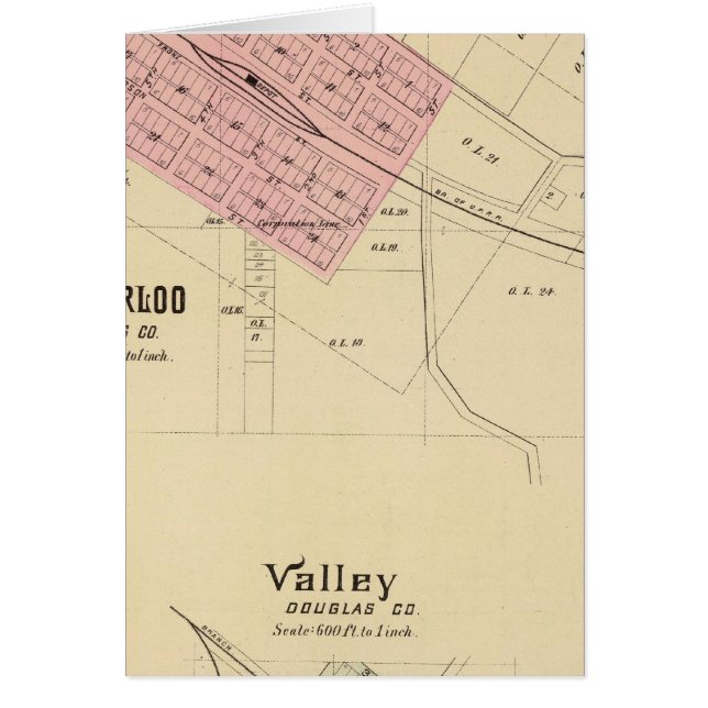 Waterloo and Valley, Nebraska (Front)