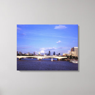 Waterloo Bridge Canvas Print
