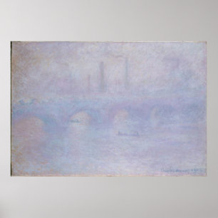 Waterloo Bridge. Effect of Fog Poster