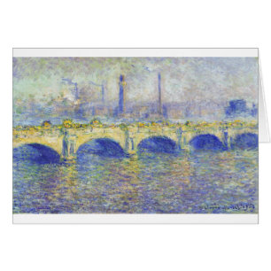 Waterloo Bridge, Effect of the Sun by Claude Monet