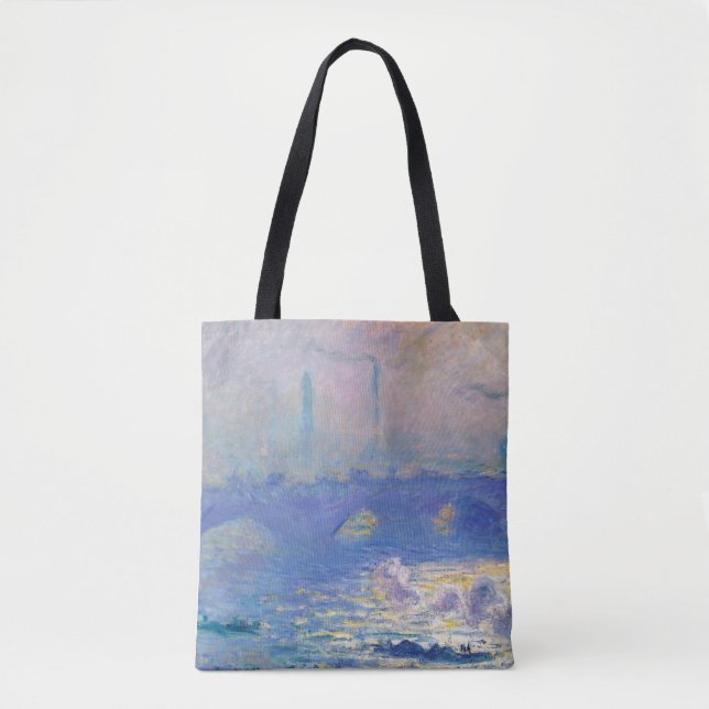 Waterloo Bridge (London), Monet Tote Bag (Front)