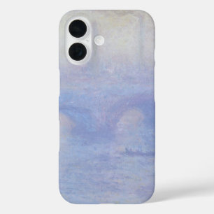 Waterloo Bridge, Mist Effect by Claude Monet iPhone 16 Case