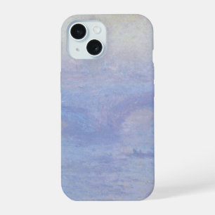 Waterloo Bridge, Mist Effect by Claude Monet iPhone 15 Case
