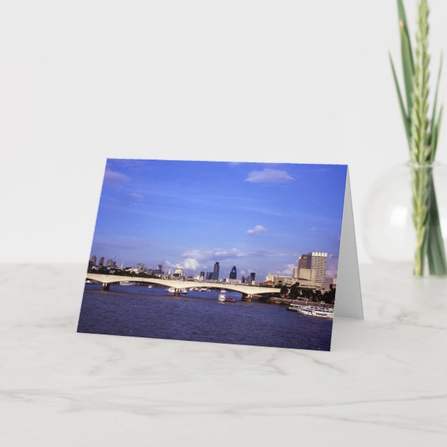 Waterloo Bridge Thank You Card (Front)
