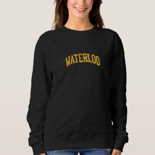 Waterloo girl university sweatshirt
