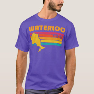 Waterloo Ontario Canada Vintage Distressed Souveni T-Shirt