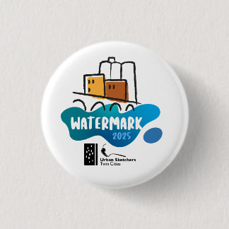 Watermark 2025 1 inch round button
