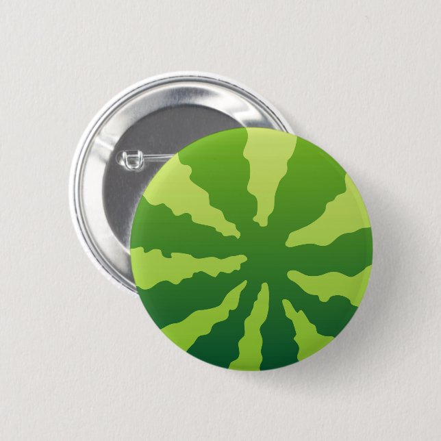 Watermelon 2 Inch Round Button (Front & Back)