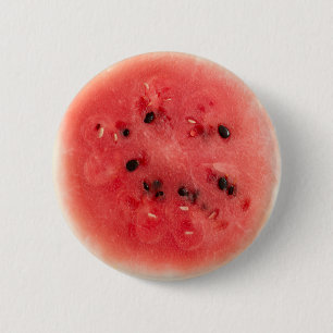 Watermelon 2 Inch Round Button