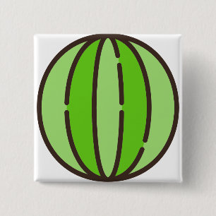 watermelon 2 inch square button