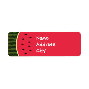 Watermelon Address Labels