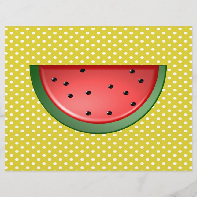 Watermelon and Polks Dots (Front)