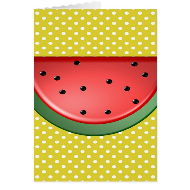 Watermelon and Polks Dots (Front)
