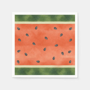 Watermelon Any Way You Slice it Summer Party Napkin