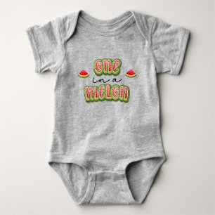 Watermelon baby bodysuit