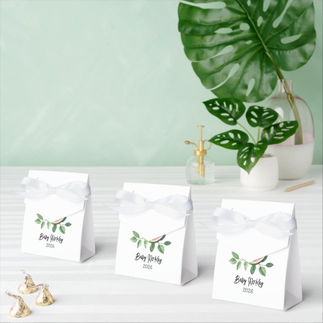 Watermelon Baby Girl Shower Favor Box (Multiple)