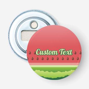 Watermelon Background Bottle Opener