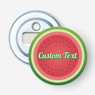 Watermelon Background Bottle Opener