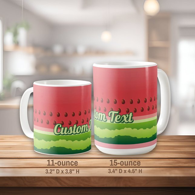 Watermelon Background Coffee Mug (Creator Uploaded)