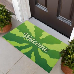 Watermelon background doormat
