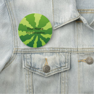 Watermelon Background Name Tag