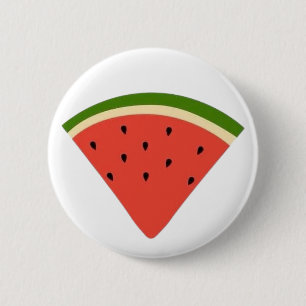 Watermelon badge 2 inch round button