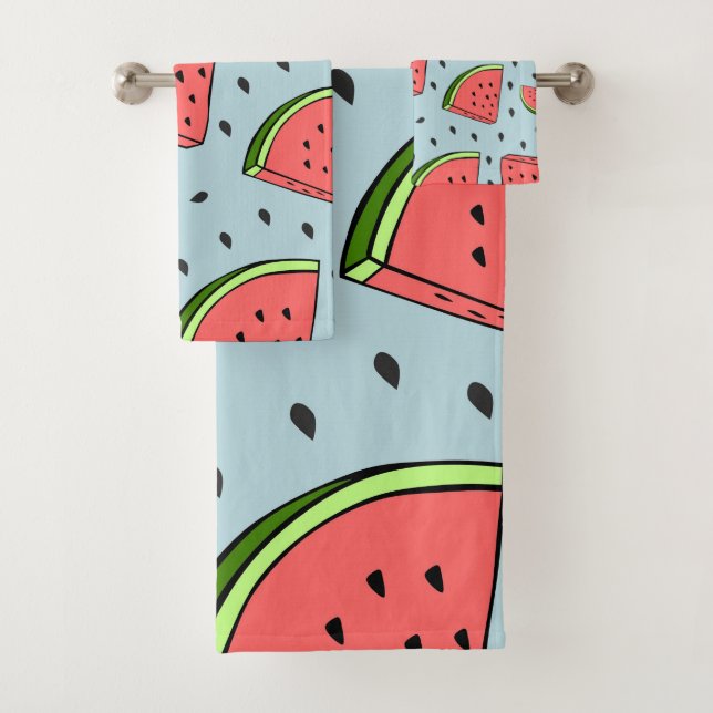 Watermelon Bath Towel Set (Insitu)