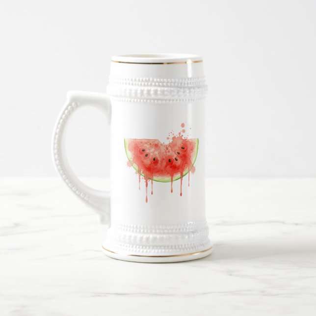 Watermelon Beer Stein (Left)