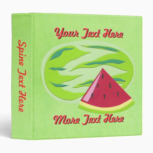 Watermelon Binder (Front/Spine)