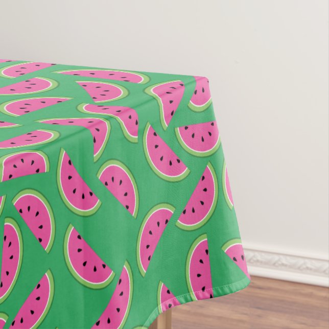 Watermelon Birthday Party Tablecloth (In Situ)
