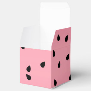 Watermelon Black Seeds Summer Vibes Juicy Pink Favor Box