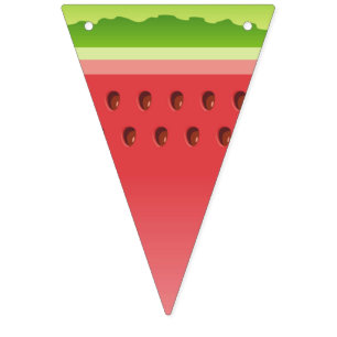 Watermelon Bunting Flags
