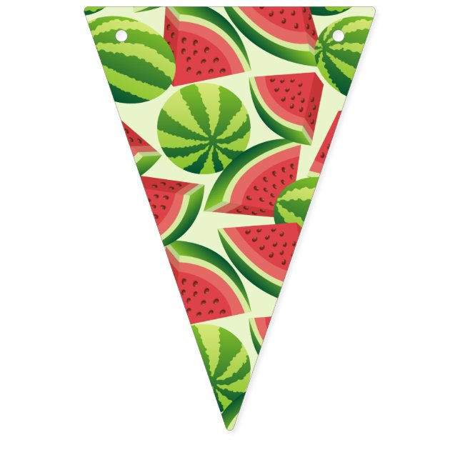 Watermelon Bunting Flags (First Flag)