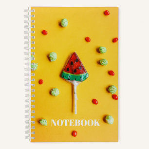 Watermelon Candy Cute Fun Notebook