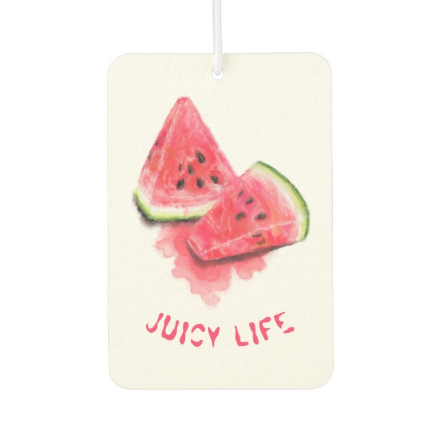 Watermelon Car Air Freshener (Front)