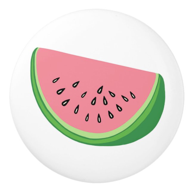 Watermelon Ceramic Knob (Front)