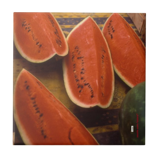 Watermelon Ceramic Tile (Front)