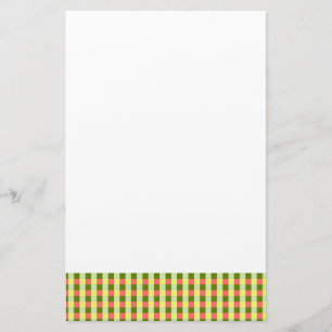 Watermelon Check stationery