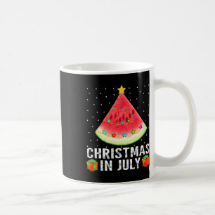 Watermelon Christmas Tree Coffee Mug