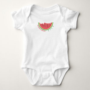 Watermelon City Baby Bodysuit