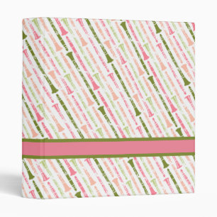 Watermelon Clarinet Binder