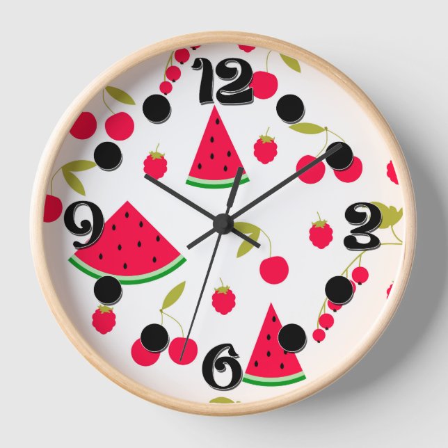 Watermelon Clock (Front)