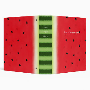 Watermelon Custom 1.5" Binder